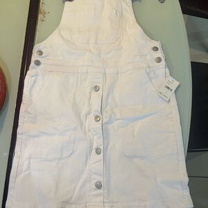 Hudson kid  White Sleeveless Halter Dress Casual